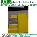 Smooth Glossy Rape Yellow Color Ral1021 Powder Coating