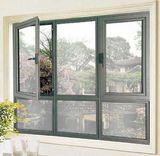 Zhejiang, China Aluminium Casement Windows for Balcony (ACW-051)