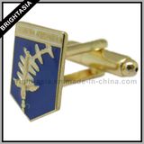 Metal Men Cuff Link for School Academy Emblem (BYH-10431)