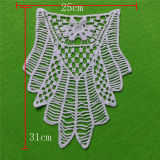 Crochet Cotton Water Soluble White Lace Collar (cn62)
