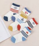 High Quality Colorful Cute Cartoon Cotton Baby Socks Wholesale