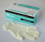 Industrial Safety Rubber Work Latex Glove with Good Quality