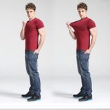 OEM Screen Printing Men Slim Fit T-Shirt