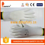 Ddsafety 2017 White Nylon with White PU Glove