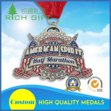 Souvenir Marathon Award Sport Medals with Ribbon for Wholesale