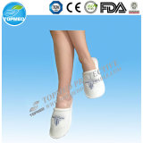 Disposable Washable Velvet Hotel Slippers EVA Closede Terry Slippers
