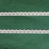 Dotted Scalloped Pattern Narrow Trimming Lace for Embellishing, Crafting & Creating