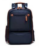 Wholesale Customized Logo British Style Nylon School Laptop Backpack