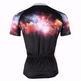 Cool Evening Glow Man's Short Sleeve Cycling Jerseys