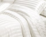 Taihu Snow Silk Simple Luxury Bed Linen Seamless White Mulberry Silk Sheet Bedding Set