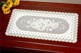 PVC Vinyl Lace Silver Doilies/Doilies with Silver Lace