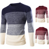 Fashion Autumn Winter Men Sweaters Casual Slim Fit Long Sleeve Knitted Pullovers Knitwear Plus