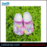 Cheap Summer Fashion Hello Kitty Cartoon Upper Garden Clog Stocks for Girls Children in Stock
