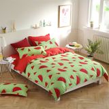 Printed Microfiber Quilt Cover Home Textile