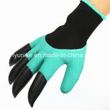Latex Foam Coated Garden Planting Digging Safety Gloves