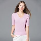 2018 New Design Women's Middle Sleeve Pullover Sweater for Spring/Autumn