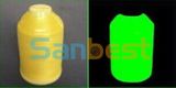 100% Polyester Glow-in-Dark Embroidery Thread for Clothing