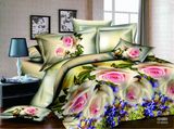 2015 New Design Reactive Printing 3D Bedding Set