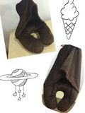 Super Soft Microfiber Fabric Neck Pillow (T189)