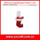 Christmas Decoration (ZY16Y243-3) Christmas Reindeer Boot Xmas Ribbon