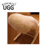 Long Wool Single Sheepskin Chair Cushion Sofa Cushion