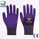 13G Polyester Shell Latex Foam Coated Work Gloves