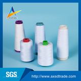 DTY Rayon White Spun Polyester Embroidery Thread