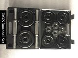 20kgs Cast Iron Dumbbell Set with Blow Mold Case