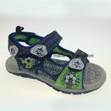 Fashion Outdoor Flat Beach Sandal with PU Upper and TPR Outsole