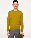 Men Basic and Classic Cashmere Sweater Pullover