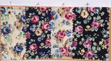 Cotton Printed Floral Design Tie Fabric