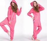 Winter Warm Casual Cotton Jumpsuit for Women