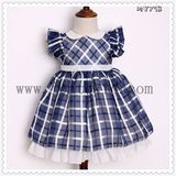 100% Cotton Breathable EU Western Classical Short Dress