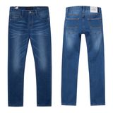 Men's Loose-Cut Classical Wash Denim Pants