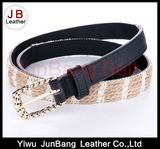 Hot Sell Ladie's PU Braid Belt