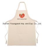 Personalized Printed Cotton Canvas Funny Kitchen Apron with Pockets