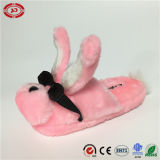 Funny Pink Rabbit Shape New Design Cool Glass Plush Slipper