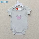 100% Organic Cotton Baby Clothes Screen Printing Babies Onesie