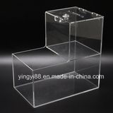 New Acrylic Fundraising Donation Coin Box