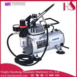 As18k-2 Quiet PRO Airbrush Compressor W/ Air Regulator & Water Trap Filter Cake Tattoo