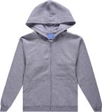 Full Zipper Plain Polar Fleece Hoody