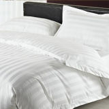Classic 100% Cotton 3cm Stripe Design Hotel Bedding Sets