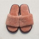 Soft Sheepskin Fur Lined Slipper