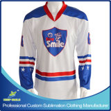 Custom Sublimation Fitted Ice Hockey Jersey for Ice Hockey Sports