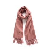 Long Ladies Fashion Wool Scarf with Fringe (LS-ACW-1002)