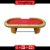 96 Inch Deluxe Casino Grade Heavy Duty Professional Texas Holdem Poker Table with Gold LED Night (YM-TB015)