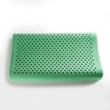 Healthy Breathble Green Real Latex Contour Pillow