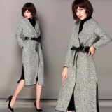 2017 New Design Hot Sale Fashion Winter Warm Women's Slim Woolen Coat