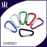 Aluminum Key Chain D Shape Climbing Carabiner Hook