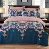 Bohemia Style Exotic Patterns Design Printed Duvet Covers Reversible 3 Piece Set with 2 Pillow Shams